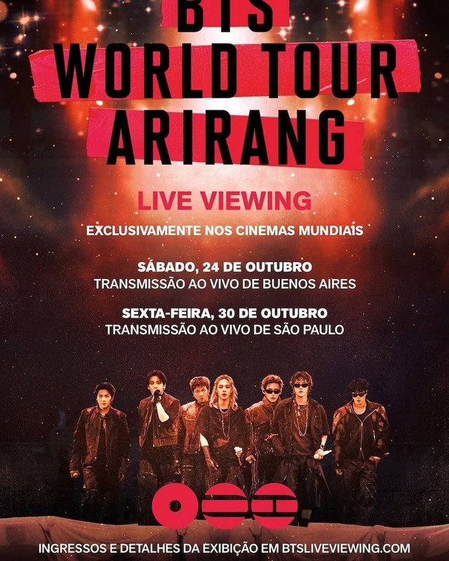 Pôster de BTS WORLD TOUR [ARIRANG] in Buenos Aires