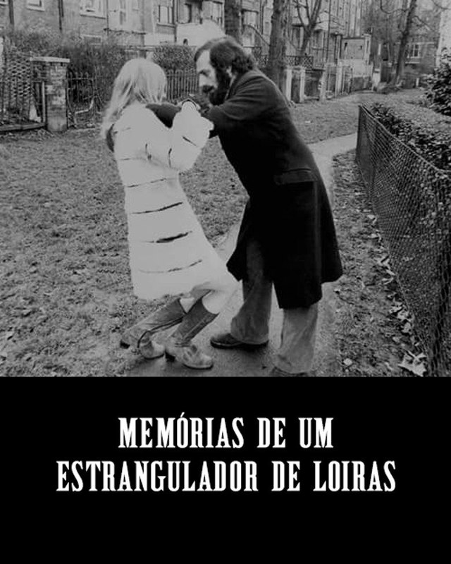 Pôster de Memórias de um Estrangulador de Loiras