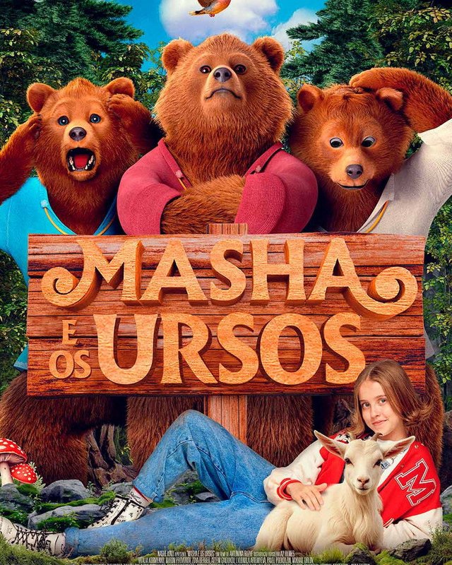 Pôster de Masha e os Ursos
