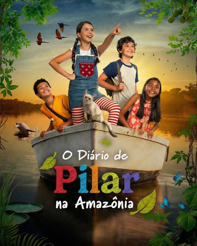 Pôster de O Diário de Pilar na Amazônia