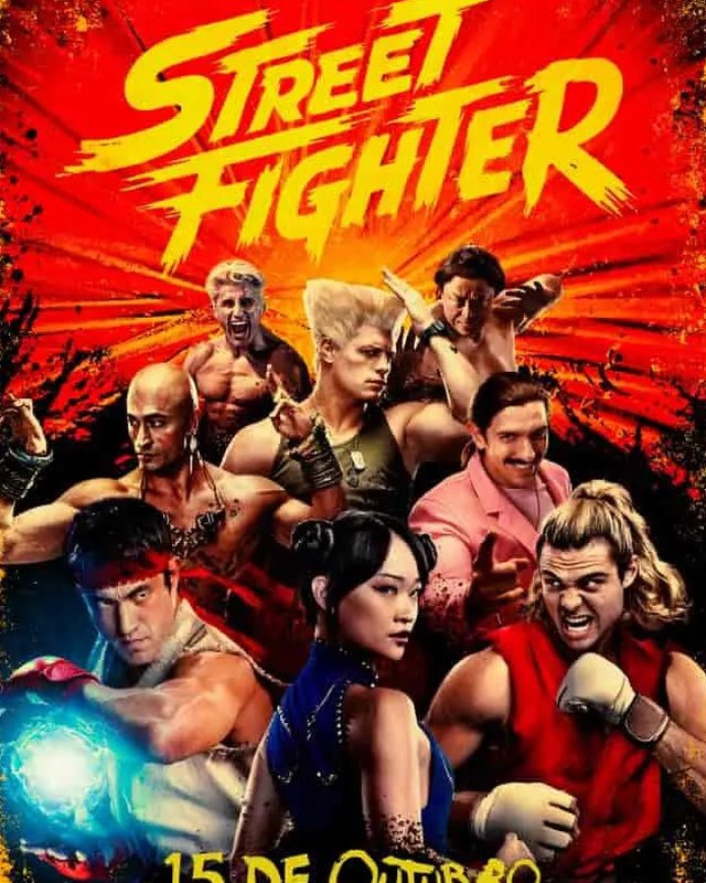 Pôster de Street Fighter