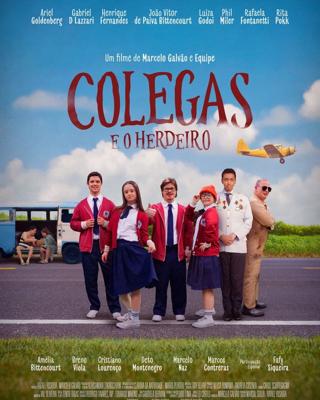 Pôster de Colegas e o Herdeiro