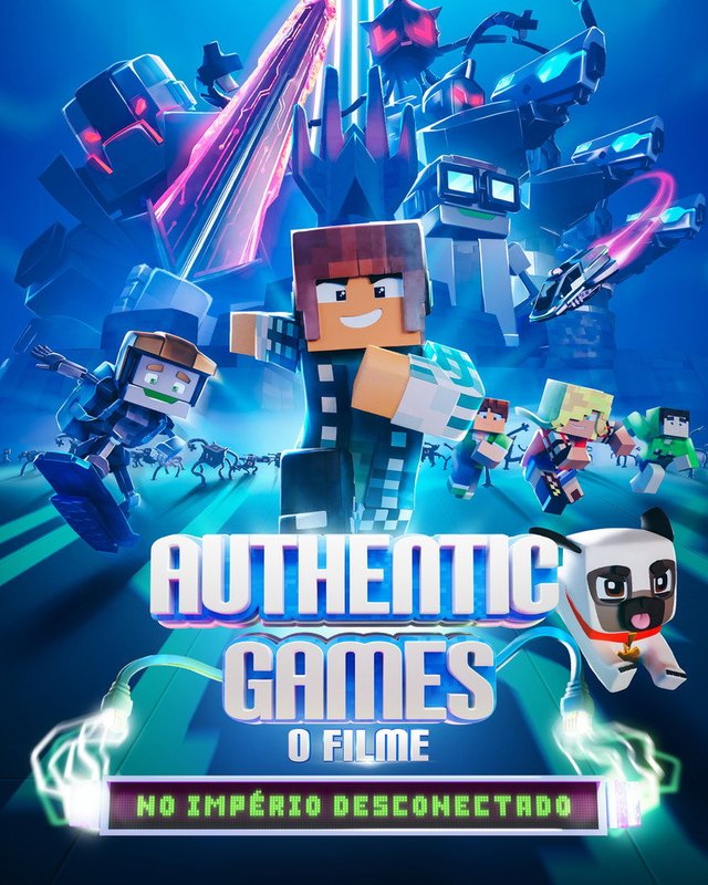 Pôster de Authentic Games: No Império Desconectado