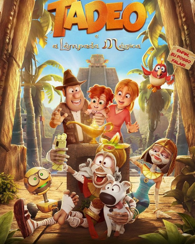 Pôster de As Aventuras de Tadeo e a Lâmpada Mágica