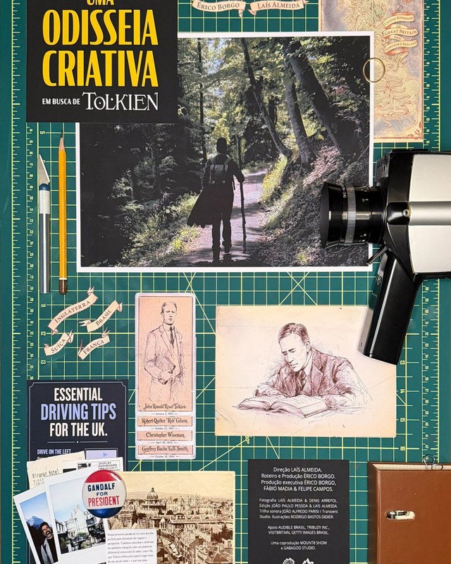 Pôster de Em Busca de Tolkien: Uma Odisseia Criativa